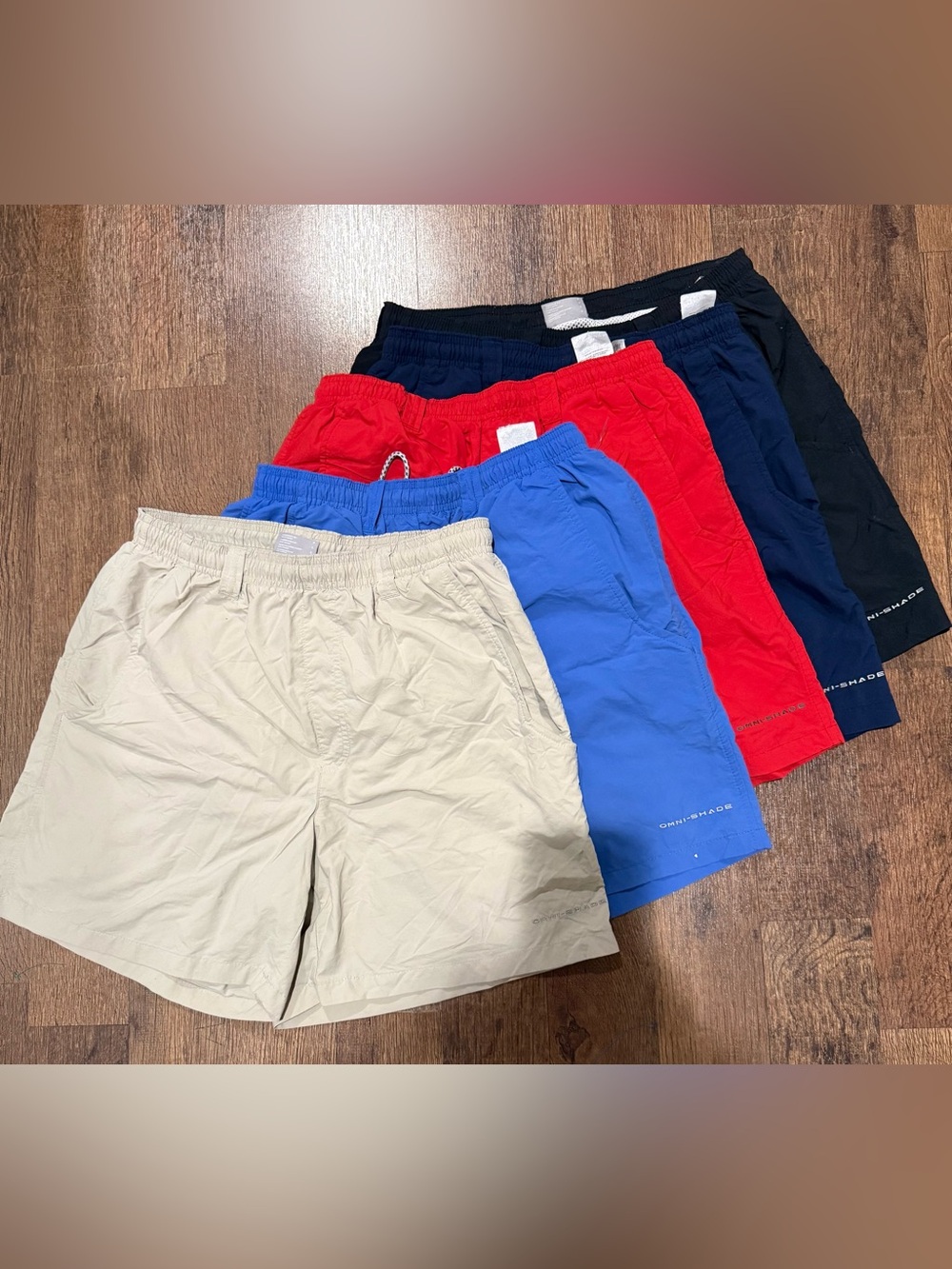 Columbia Omni Shade shorts lot of 5 small